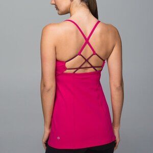 Lululemon Dancing Warrior Tank -Jewelled Magenta / Dashing Purple